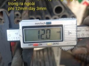 Ống thép đúc 12/3ly