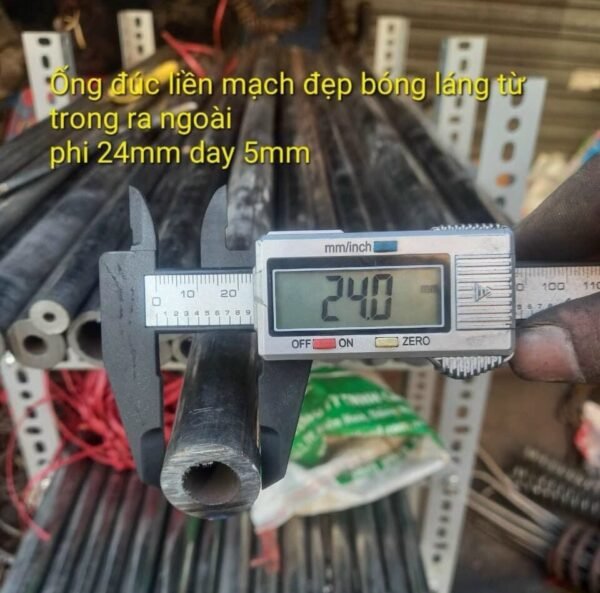 Ống thép đúc 24/5ly